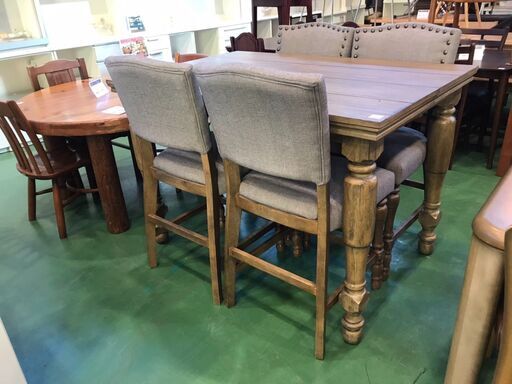 【愛品館八千代店】Ashley　アシュレイ　伸長式ダイニング5点セット