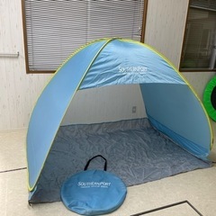 ポップアップ日よけテント　中古の画像