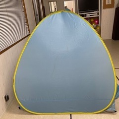 ポップアップ日よけテント　中古の画像