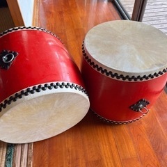 大太鼓 エイサー 残り一つです。