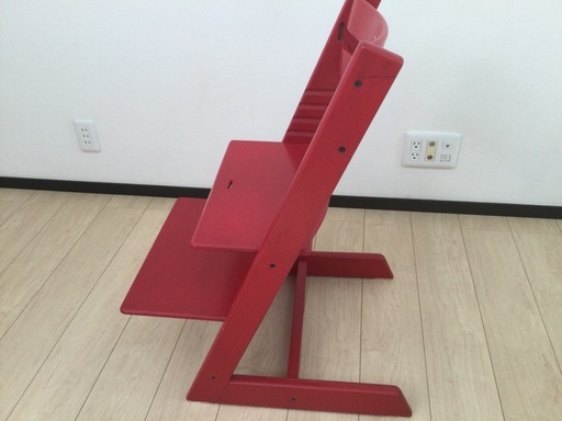 STOKKE TRIPP TRAPP シュトッケ　ハイチェア　赤　工具付