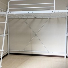 ロフトベッド（ホワイト）