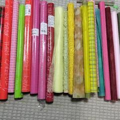 ラッピング　包装紙　リボン　生花用の画像