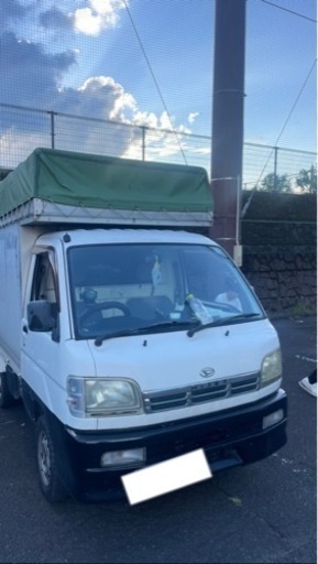 ハイゼット　軽トラ　ホロ付き