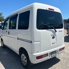 【支払総額27.8万円】h29年式最終型321サンバーバンVCターボ 車検令和7年2月機関良好 内外装良好 フルセグTV エアコンバッチリ♪修復歴無し！の画像