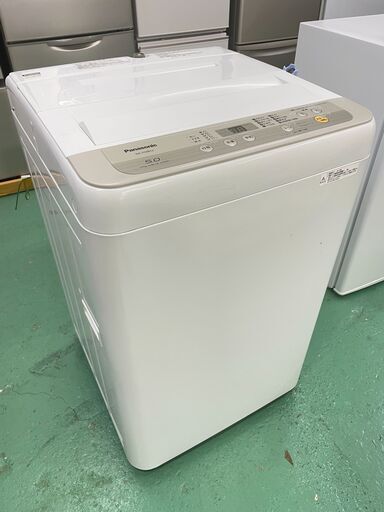 ★Panasonic★5kg洗濯機 2018年 NA-F50B12 パナソニック 新生活 一人暮らし コンパクト 50/60Hz共用 生活家電 福島 郡山市 a