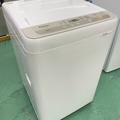 ★Panasonic★5kg洗濯機 2018年 NA-F50B12 パナソニック 新生活 一人暮らし コンパクト 50/60Hz共用 生活家電 福島 郡山市 a