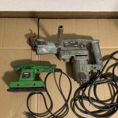 HITACHI 38mmハンマドリル PR-38E　＋　リョービ...