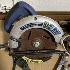 未使用品もあり　電気丸のこ　ワイヤ釘　チゼル　等の画像