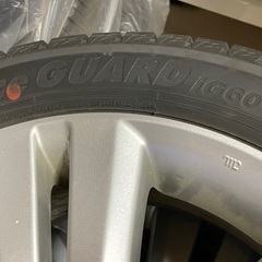 大幅値下げ！HONDA純正16インチアルミ付き 新品同様スタッドレス 185/55R16 iceGUARD iG60 22年末購入の画像