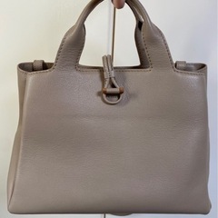 美品 マザーハウス ソウ 2way トート ベージュ sou 本革の画像