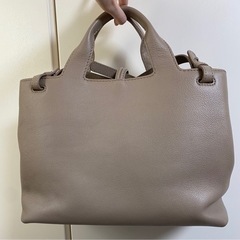 美品 マザーハウス ソウ 2way トート ベージュ sou 本革の画像
