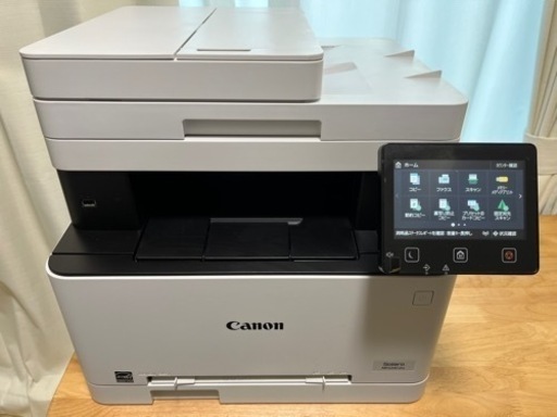 【最終　価格見直しました】Canon レーザーカラープリンター　複合機　両面印刷　MF634Cdw  Satera （動作問題ありません。新品未開封トナー2本付）
