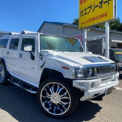 自社ローンあり！ガソリン100リットルプレゼン✨HUMMER✨装...