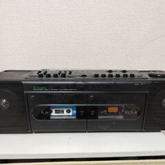 昭和レトロ　ダブルラジカセ　sunbirdの画像