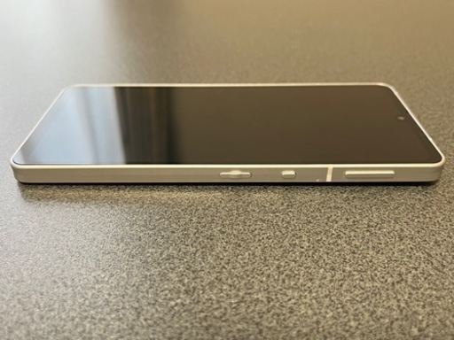 ☆新品同様品☆ SHARP AQUOS sense6s SH-RM19 ROM 64GB/RAM 4GB シルバー SIMフリー☆