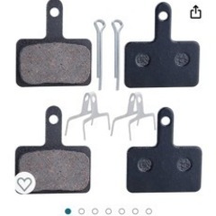 間違えて購入しました。マウンテンバイクディスクブレーキ用のパッドです。