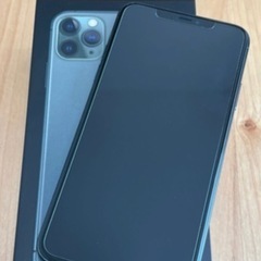【美品】iPhone 11 pro max 256GB ミッドナ...