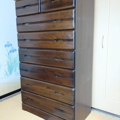 【中古】タンス7段ー収納大容量ー衣装箪笥