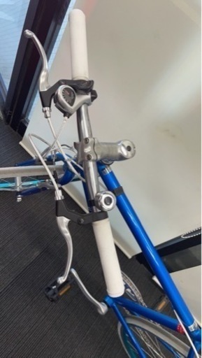 ★中古美品格安！クロスバイク 27インチ SPEAR（スペア） 中古自転車　メタリックブルー