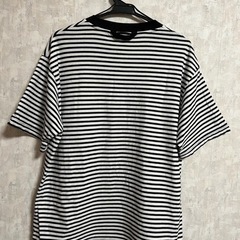 ボーダー半袖Tシャツの画像
