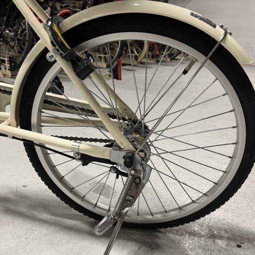 美品✨無印良品 自転車 20インチ シティ車 オフホワイト