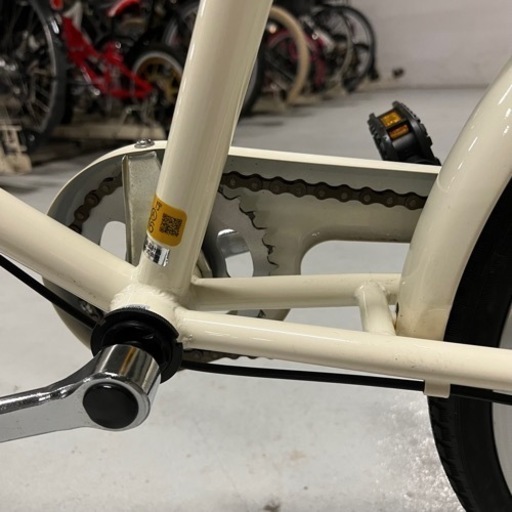 美品✨無印良品 自転車 20インチ シティ車 オフホワイト 美品✨無印良品 自転車 20インチ シティ車 オフホワイト