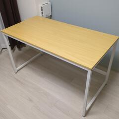 パソコンデスク 幅120cm ナチュラル