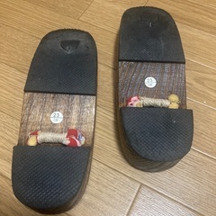 値下げ。下駄（美品）の画像