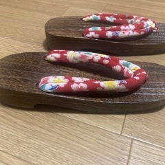 値下げ。下駄（美品）の画像