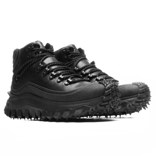 【MONCLER】モンクレール Trailgrip Gtx High-Top Trainers スニーカー 黒 27.0cm