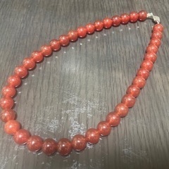 カーネリアンネックレス（40cm）