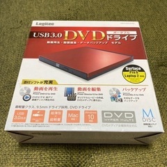 ロジテック ポータブルDVDドライブ USB3.0 /PC周辺機器の画像