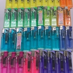 使い捨てライター40本程度