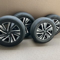 新型セレナ 新車外し純正アルミタイヤ エナセーブ205/65R16 4本
