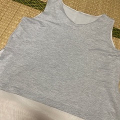 ラメ入りノースリーブ美品の画像