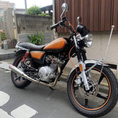 【119.980円以上】YB125SPフルカスタム 懐かしプレス...