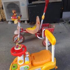 三輪車　手押しの画像