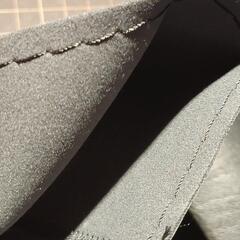 普通車向け　レザー調　ハンドルカバー　縫い付けタイプの画像