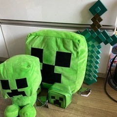 マインクラフト4点セット（クリーパー）【値下げ交渉可】