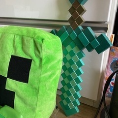 マインクラフト4点セット（クリーパー）【値下げ交渉可】の画像