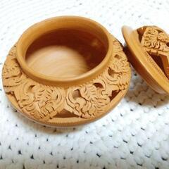 【まだあります】アジアン雑貨【タイ工芸品】置物　小物入れの画像