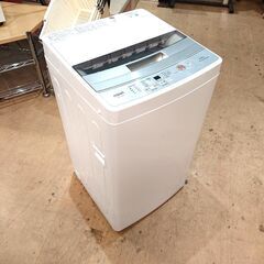 9/1AQUA/アクア 洗濯機 AQW-S4M 2022年製 4.5kg 家電
