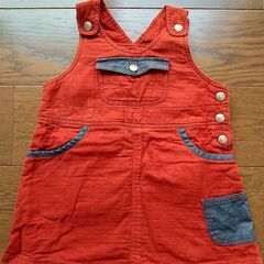 100B087.100cmジャンパースカート