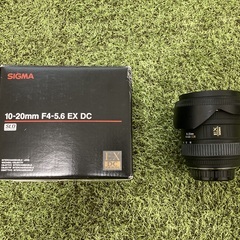  SIGMA 10-20mm F4-5.6 EX DC (ペンタックス用) 　レンズフード付き