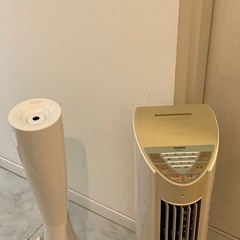 冷風機と、アロマ加湿器　セットでお譲り致します！の画像