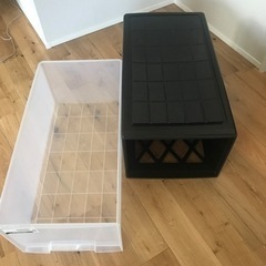 衣装ケース　黒の画像