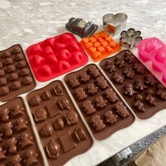 製菓　菓子作り　型　シリコン　金型　未使用品　複数点