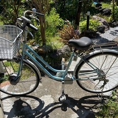 電動アシスト自転車　現状引渡しです。の画像