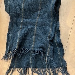 短いマフラー　メンズ